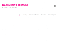 Tablet Screenshot of margueriteschumm.com